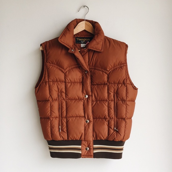 Vintage Tempco Goose Down Puffer Vest 